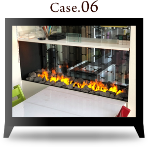 暖炉　設置　ケース6
